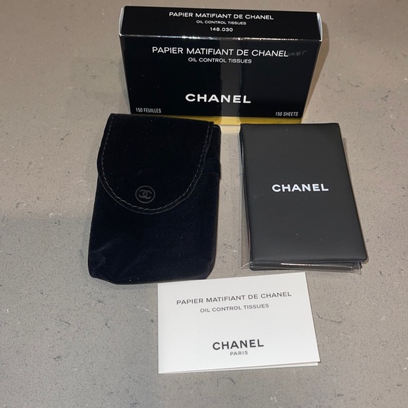 CHANEL Makeup Chanel Blotting Papers With Mirror Poshmark
